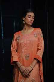 Nagma Kurta Set (ORANGE)