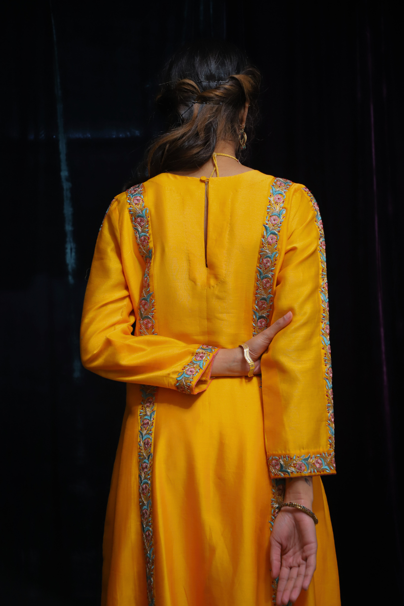 Naseem Kurta Set (YELLOW)